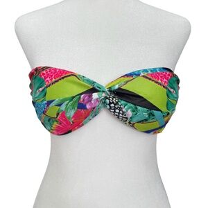 Brazilian Strapless Bandeau Bikini Tie Top